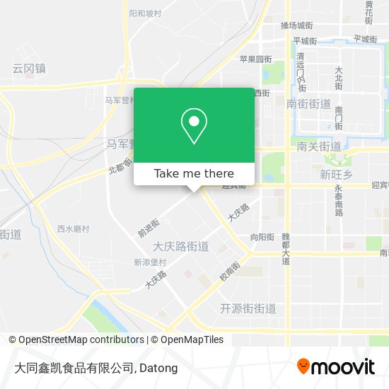 大同鑫凯食品有限公司 map