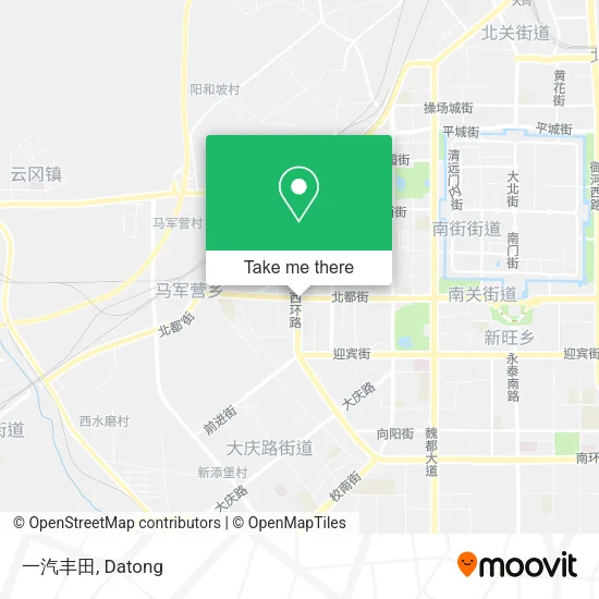 一汽丰田 map