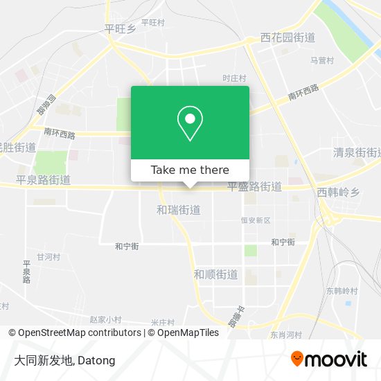 大同新发地 map
