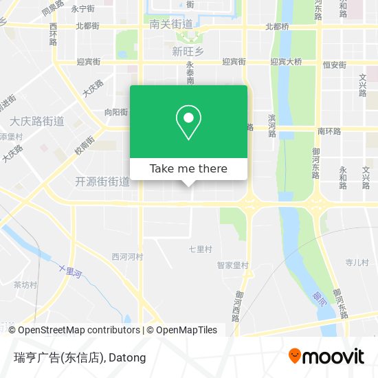 瑞亨广告(东信店) map