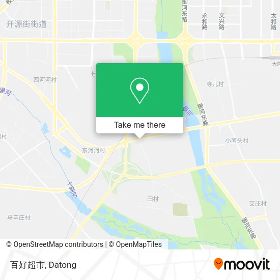 百好超市 map