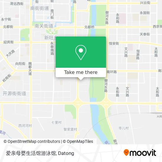 爱亲母婴生活馆游泳馆 map