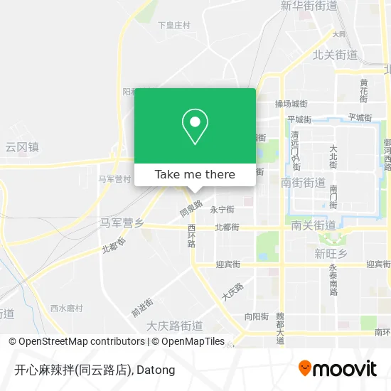 开心麻辣拌(同云路店) map