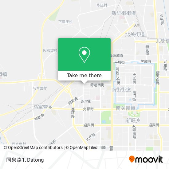 同泉路1 map