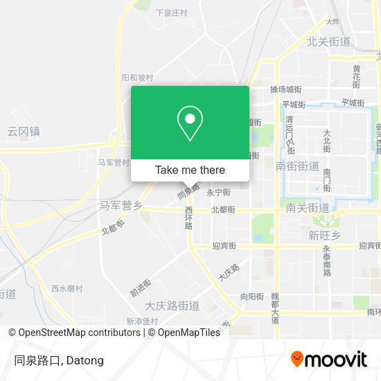同泉路口 map