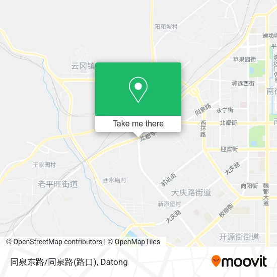 同泉东路/同泉路(路口) map
