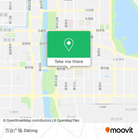 万达广场 map