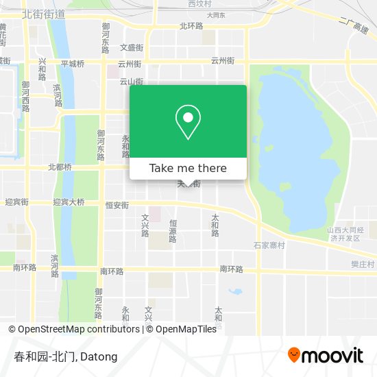 春和园-北门 map