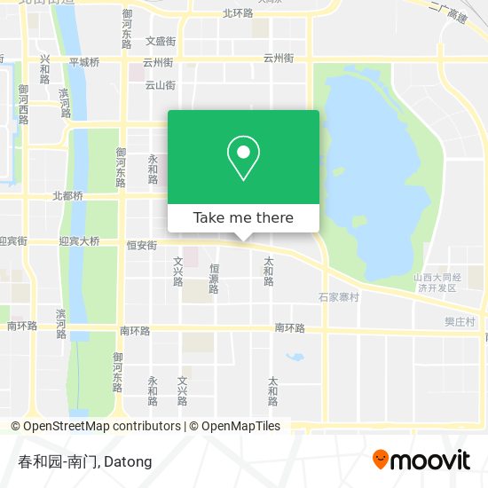 春和园-南门 map