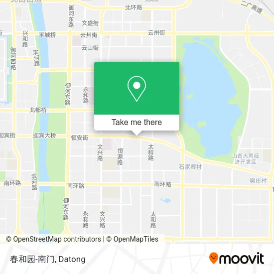 春和园-南门 map