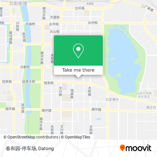 春和园-停车场 map