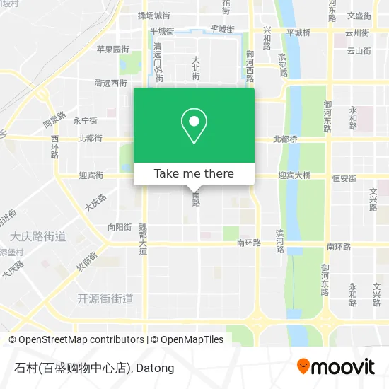石村(百盛购物中心店) map