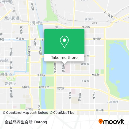 金丝鸟养生会所 map