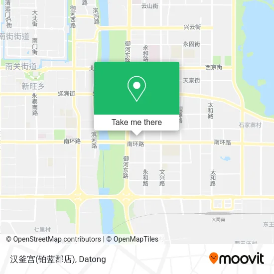 汉釜宫(铂蓝郡店) map