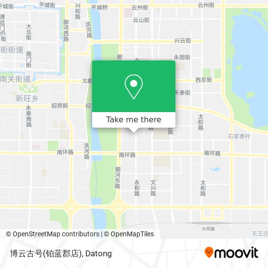 博云古号(铂蓝郡店) map