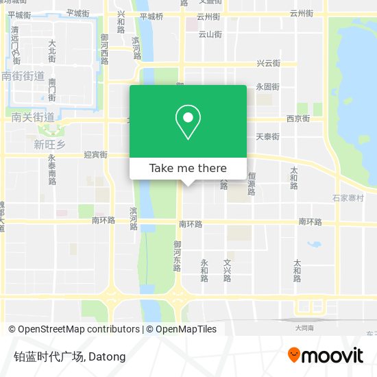 铂蓝时代广场 map