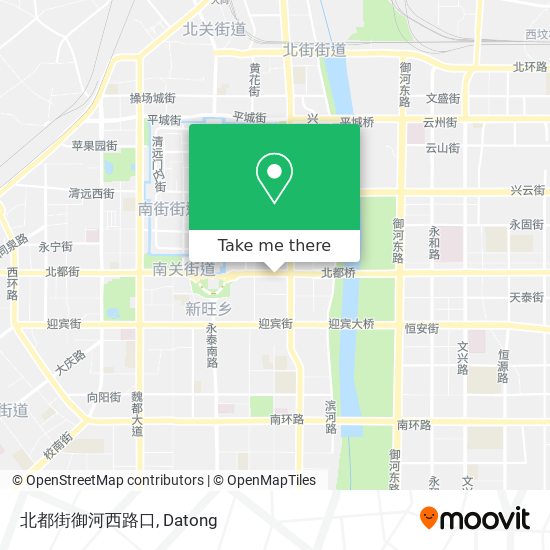 北都街御河西路口 map