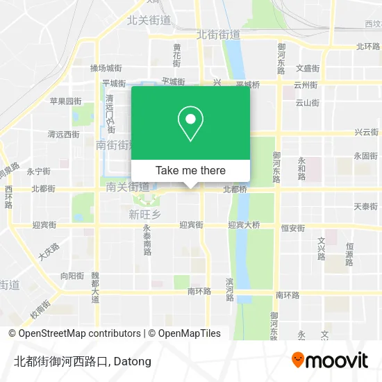 北都街御河西路口 map