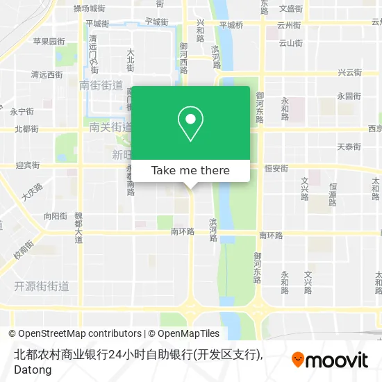 北都农村商业银行24小时自助银行(开发区支行) map