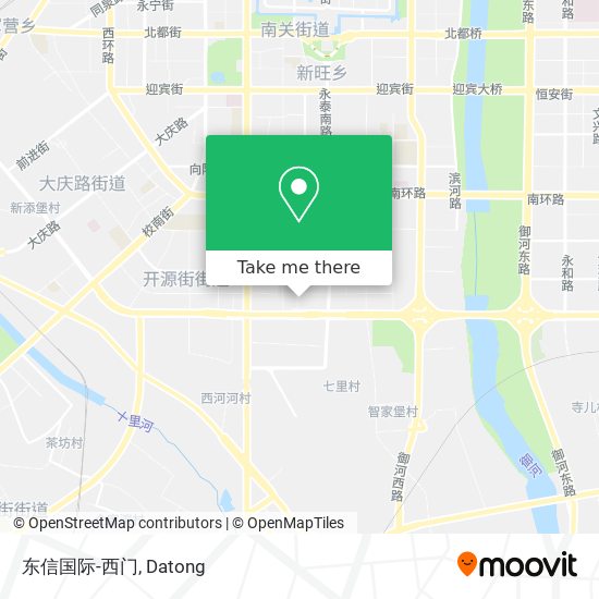 东信国际-西门 map