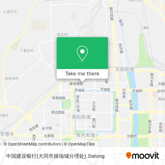 中国建设银行(大同市操场城分理处) map