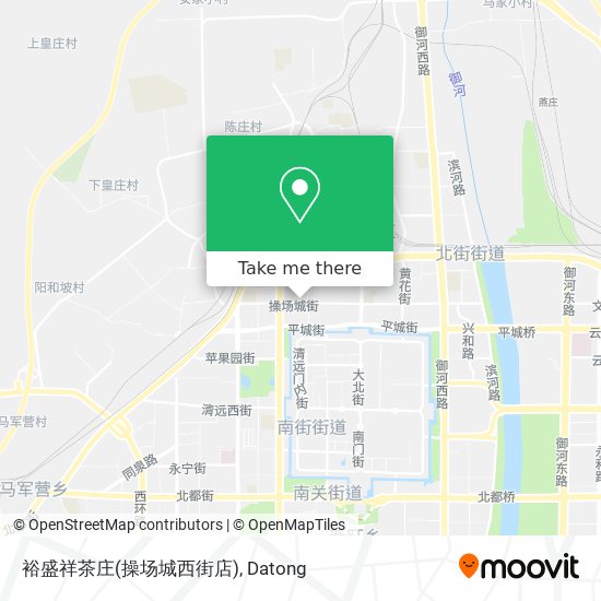 裕盛祥茶庄(操场城西街店) map