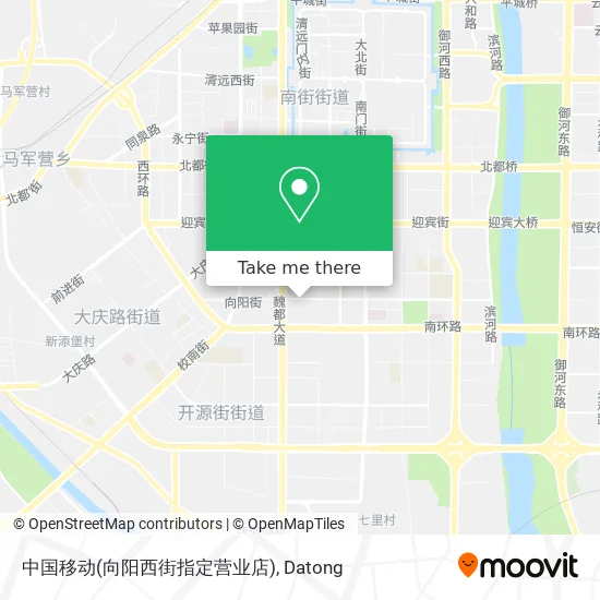 中国移动(向阳西街指定营业店) map