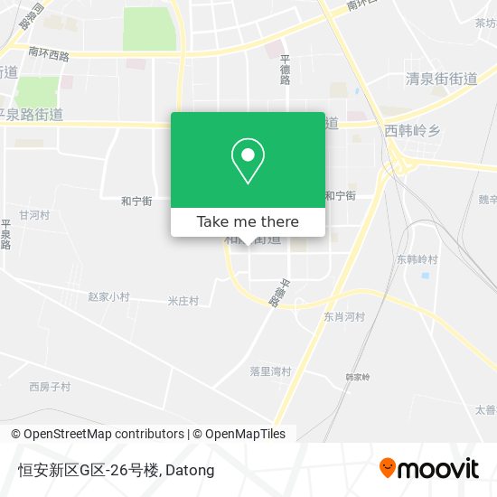 恒安新区G区-26号楼 map