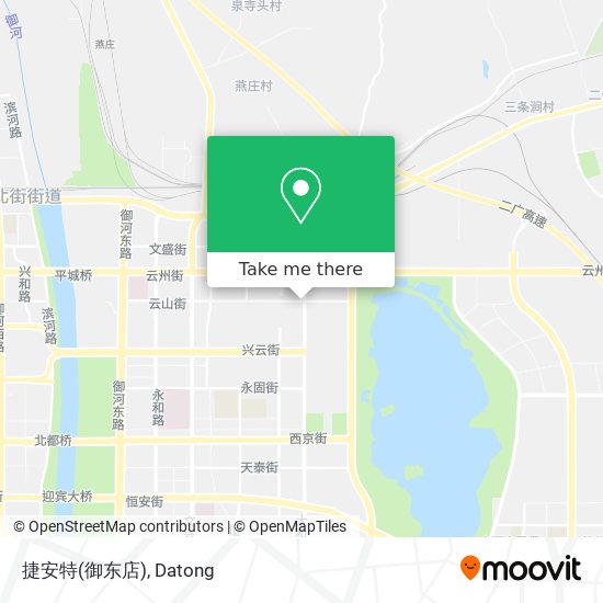 捷安特(御东店) map