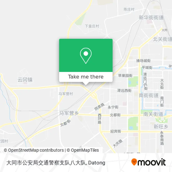 大同市公安局交通警察支队八大队 map