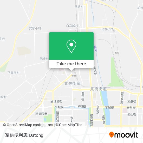 军供便利店 map
