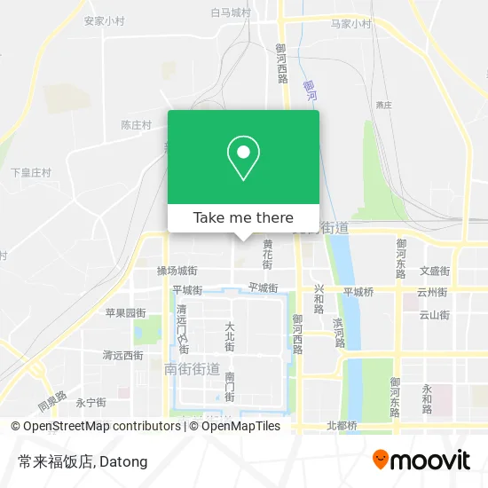 常来福饭店 map