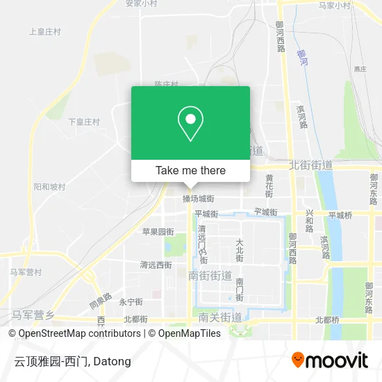 云顶雅园-西门 map