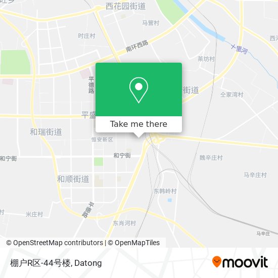 棚户R区-44号楼 map