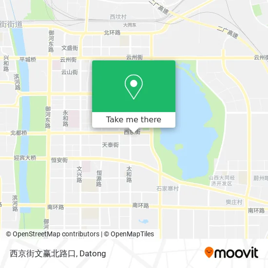 西京街文赢北路口 map