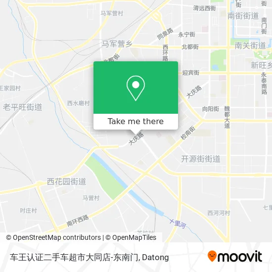 车王认证二手车超市大同店-东南门 map
