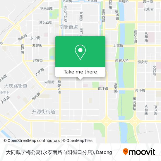 大同戴学梅公寓(永泰南路向阳街口分店) map