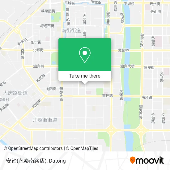 安踏(永泰南路店) map