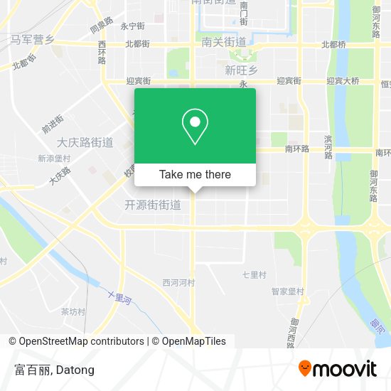 富百丽 map