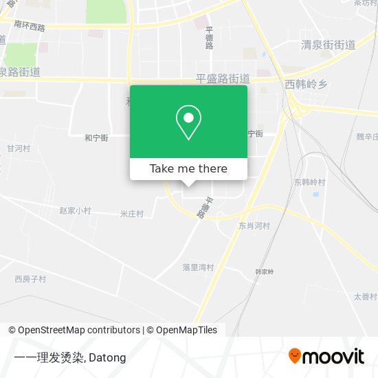 一一理发烫染 map