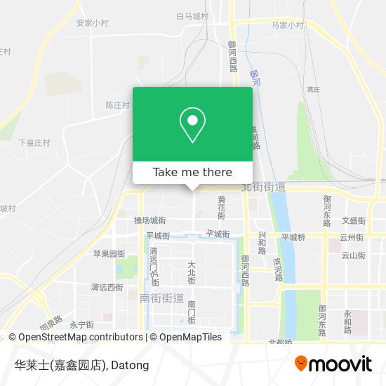 华莱士(嘉鑫园店) map
