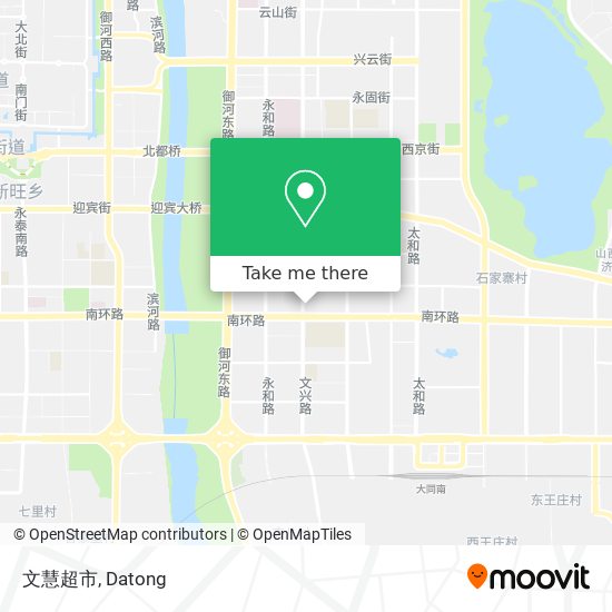 文慧超市 map