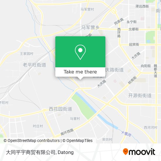 大同平宇商贸有限公司 map