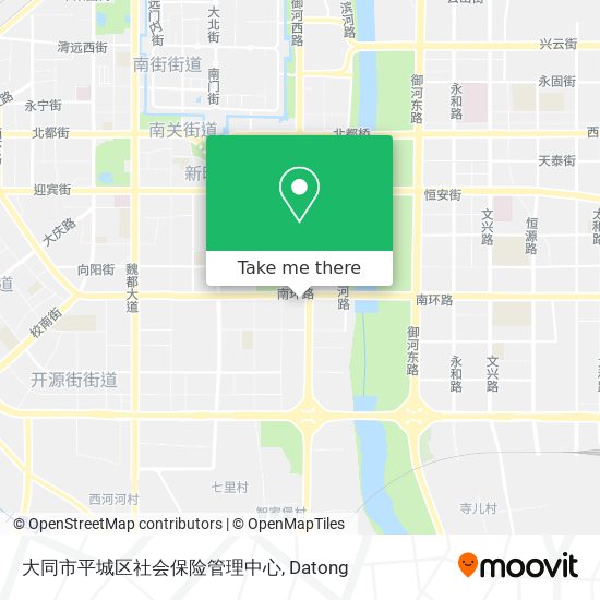大同市平城区社会保险管理中心 map