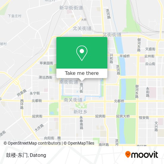 鼓楼-东门 map