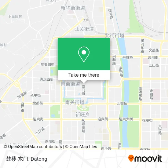鼓楼-东门 map