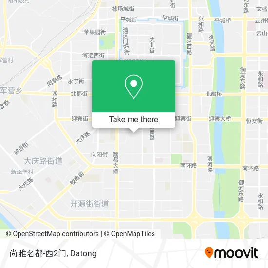 尚雅名都-西2门 map
