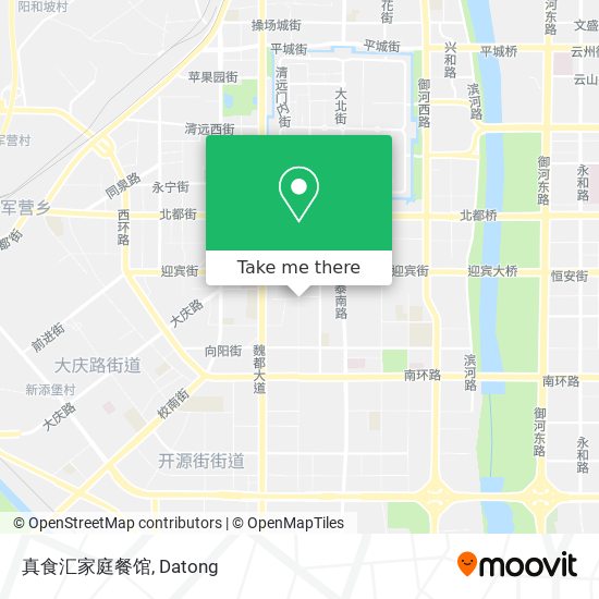 真食汇家庭餐馆 map