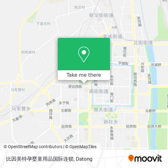 比因美特孕婴童用品国际连锁 map