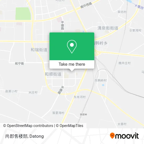 尚郡售楼部 map